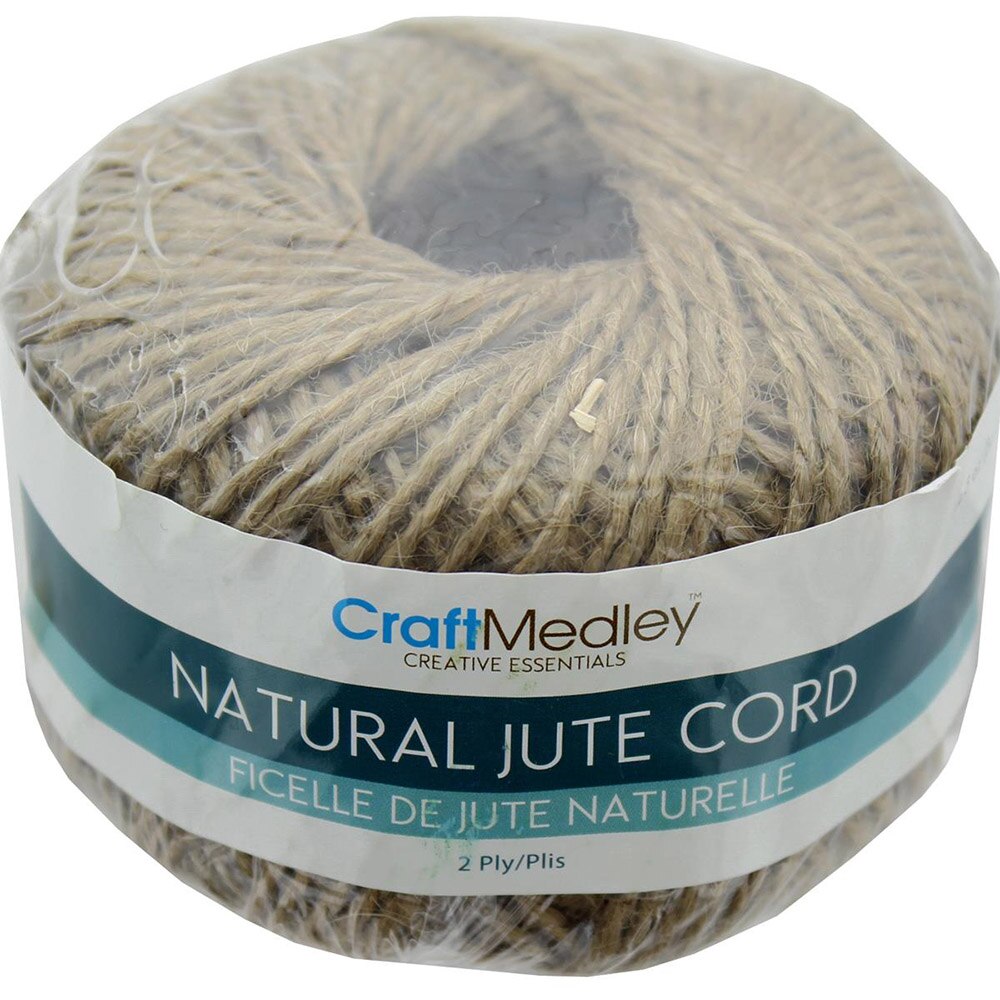 Multicraft, Natural, Jute, 2 Ply, Cord